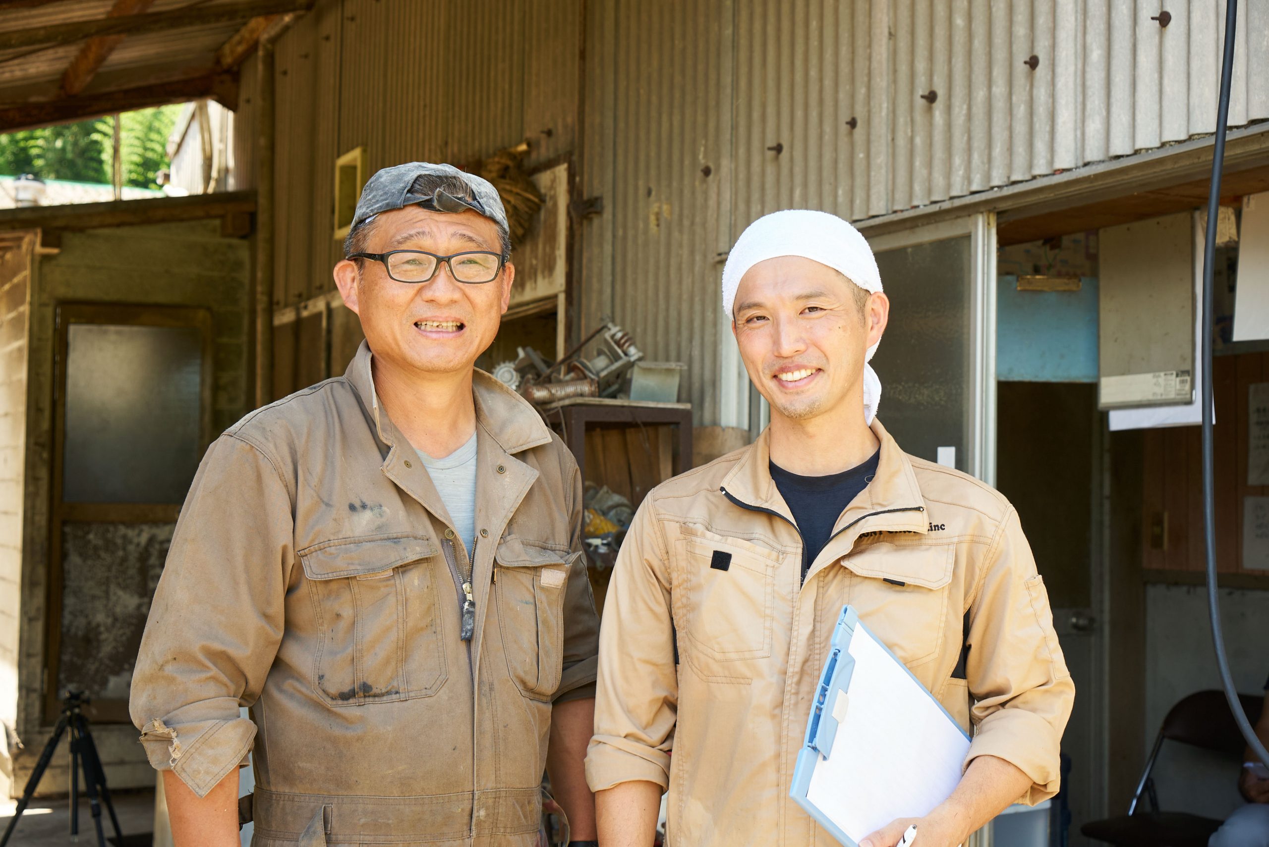 契約農家の雷山イデア牧場 井手剛寛社長と